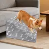 Escalera de Escalada para Perros Pequeños y Gatos para el Hogar de 2, 3 y 4 Escalones, Peldaños Antideslizantes, Escalera para Sofá de Cama para Mascotas Multicapa Desmontable y Lavable