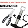 Ferramenta de Controle de Peixe, Alicate para Pesca com Isca, Ferramenta para Manuseio de Peixes Grandes, Pinça para Peixe, Removedor de Anzol, Equipamento de Pesca, Pegador de Peixe, Acessórios de Pesca, Vara de Pesca para Mar, Vara de Pesca