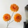 Hibisco para Casamento Flores Artificiais Flores de Seda Decoração de Casamento Materiais Florais Flores Artificiais Arranjo de Flores Flores de Peônia Rosa Flores de Hibisco