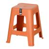 Taburete de plástico extra grueso, moderno, sencillo, grueso, para el hogar, estilo nórdico, silla duradera, taburete alto cuadrado, banco moderno simple