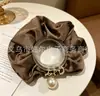 Ventas Directas de Fábrica Transfronterizas Sencillos Resortes para el Cabello de Niñas Scrunchies de Satén con Pedrería de Alta Calidad Resortes para el Cabello Cuerdas para el Cabello Resortes para el Cabello