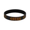 Pulsera de silicona con forma de equipo de fútbol, anillo de goma, pulsera de silicona con baratijas transfronterizas de Amazon