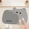 Alfombrilla antideslizante para puerta de baño, anticaídas, suave, absorbente de barro y de secado rápido