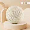 Juguete para Gatos Bola de Sisal Extra Grande Auto-Placer y Alivio del Aburrimiento Bola de Lana Palo Divertido para Gatos Campana Molienda de Dientes y Resistente a Mordeduras Bola Juguete para Mascotas