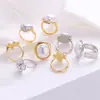 Anillo Retro Francés de Imitación de Perlas Mapebe para Mujer, Lujo Ligero, Moda Exquisita, Personalidad para el Trabajo, Joyería de Mano con Diseño de Nicho