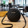 Bolsa Pequena Redonda Acolchoada da Moda 2023 Nova Bolsa Feminina Estilo Coreano Tendência Nicho Ombro Único Transversal Trabalho Atacado