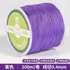 Chen 100,71m Cordão de Jade para Pulseiras Artesanais DIY, Cordão para Miçangas, Cordão para Pendurar Pingentes, Corda Trançada, Fio Atacado