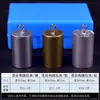 Grupo Rectangular de Bloques de Hierro, Aluminio, Plástico, Madera y Cobre para Física de Secundaria, Currículo Nuevo Estándar, Mismo Volumen, Medición de Peso Diferente