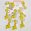 Directo de fábrica punto oso pintado madera no porosa diy animal de dibujos animados pegatinas hechas a mano decorativas creativas
