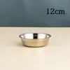 Tigela de Aço Inoxidável para Pet, Tigela Universal de Comida para Gatos e Cachorros, Tigela Grande de Ração para Gatos, Suprimentos para Cachorros, Tigela de Pet Transfronteiriça