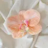 Horquilla para el cabello con cabeza de orquídea mariposa simulada, diadema de flores, tocado, accesorios para el cabello, accesorios para ropa y zapatos, materiales, accesorios, cabeza de flor simulada, flor