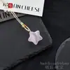 Colgante Ojo de Gato Estrella Luna Destello de Hielo Nuevo Estilo Chino Tendencia Nacional Estrella Luna Colorida Regalo para Niña Accesorios de Joyería Colgante