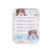 Cílios Postiços Flor Coelho Natural Transparentes Castanho Escuro com Fios Distintos, Amigáveis para Iniciantes, Visual Segmentado Realista, Cílios Frescos e Revigorantes como Oxigênio