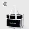 Bolsa Térmica para Marmita, Bolsa Tote para Almoço, Folha de Alumínio Espessa, Bolsa de Almoço Impermeável para Trabalhadores de Escritório e Alunos do Ensino Fundamental para Transportar Refeições
