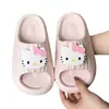 Lindas pantuflas de dibujos animados para mujer, verano, antideslizantes, sin olor, simples, de suela gruesa, súper suaves, estilo ins, pantuflas cómodas para el hogar