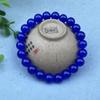 Pulseira de Pedra Azul Dourada Jade Azul Rocha de Quartzo para Homens e Mulheres Suprimento para Transmissão ao Vivo Pulseira de Calcedônia Banca de Atacado Modelo de 10 Yuan