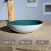 Tazón grande de cerámica estilo japonés para sopa, tazón de boca ancha, tazón grande para fideos casero, tazón para ramen, tazón de color liso para fideos instantáneos, tazón de gran capacidad, tazón de moda