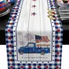Camino de Mesa de Venta Caliente para el Día de la Independencia, Mantel Decorativo del 250 Aniversario Americano, Decoración del Hogar, Mesa de Café de Sala de Estar, Mantel para Mesa de Cocina