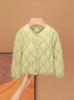 Chaqueta Ligera de Plumón para Niños Forro Niños y Niñas Niños de Mediana Edad Bebé Niños Estudiante Uniforme Escolar Ropa Chaqueta Corta