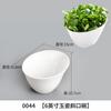 Los platos de melamina tipo porcelana son adecuados para ollas calientes comerciales, guarniciones creativas de carne, baldes de lechuga, tazón para salsa de autoservicio, plato de refrigerio