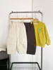 Valle del Viento 2026 Invierno Nuevos Pantalones Cargo Personalizados de Estilo Japonés para Niños con Bolsillos Grandes, Elegantes Pantalones Anchos Forrados de Forro Polar para Niños