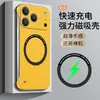 Adecuado para Funda de Teléfono Móvil Iphone17, Mate Ultra Fino Apple 16Promax Funda Dura Magnética Inalámbrica 15 Protección Anti-Caídas
