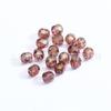 Cuentas de Cristal Checo Importadas Transparentes de Juba Pulidas al Fuego 6mm Cortadas al Fuego Facetadas Hechas a Mano Materiales para Accesorios DIY