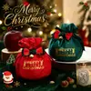 Saco de presente de Natal, saco criativo de pelúcia com embalagem de fruta da paz, saco de presente de Natal para crianças, saco de presente de doces para jardim de infância
