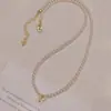 Popular Collar de Perlas Mariposa para Mujer 2026 Nuevo Estilo Versátil Diseño de Nicho Cadena para el Cuello Cadena para la Clavícula Venta al por Mayor