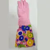 Guantes para Lavar Platos de Terciopelo con Posicionamiento Libre de Olores Plus Guantes de Cuero para Lavandería Impermeables para Tareas Domésticas Guantes de Goma Engrosados