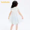 Mismo Estilo que en el Centro Comercial Vestido para Niña Balabala Nuevo Estilo Chino Verano 2024 Nuevo Estilo Nacional Vestido de Malla Degradado
