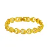 Pulseira Nova Simples Feita à Mão com Coração Esculpido Mais Vendida, Elegante Pulseira de Tira com Coração Vazado Atacado