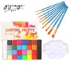 Pigmentos para Pintacaritas de Venta Caliente Transfronterizos, Pigmentos para Pintacaritas Infantiles, Pintura Corporal, Pinturas Faciales Específicas para Halloween