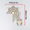 Nuevas puertas y ventanas de madera para dormitorio, decoración del hogar transfronteriza para sala de estar 2026, madera decorativa de calabaza de Halloween