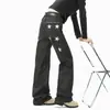 Diseño Americano Estilo Estrella Jeans para Hombre 2026 Nuevo Estilo Tendencia Callejera Sueltos Adelgazantes Pierna Recta Versátiles Pantalones Largos Ropa para Hombre