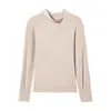 2026 Camelia Capa Base Hidratante Top de Manga Larga Cuello Redondo Cuello Semi-Alto Sin Costuras Adelgazante Ropa Interior o Exterior Top de Otoño Pantalones de Otoño