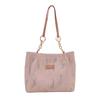 2024 Novo nicho de bolsa de ombro simples Estilo ocidental feminino Casual Tote Bag Grande capacidade de classe de deslocamento Bolsa Bolsa nas axilas