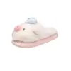 Pantuflas Peludas para Casa Mujer 2026 Estilo Nuevo Suela Gruesa Suaves Cerdo Lindo Forro de Felpa Pantuflas Cálidas de Algodón