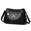 Bolso Transfronterizo de Cuero Suave con Textura de Alta Calidad para Mujer, Bolso Simple y Atmosférico para Madres de Mediana Edad, Bolso de Hombro de Gran Capacidad para el Trabajo