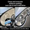 Pasta para Restauración de Faros de Coche, Pasta Reparadora para Eliminación de Amarilleamiento por Oxidación y Opacidad, Pasta Pulidora para Iluminación Frontal, TikTok Transfronterizo