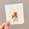 2026 Nuevo Adorno de Broche de Dibujos Animados Papá Noel Insignia Navideña Linda Mujer Reno Pin Creativo Accesorios
