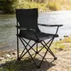 Cadeira Dobrável para Exterior Transfronteiriça com Braços Camping Praia Pesca Cadeira Dobrável com Braços Lazer Cadeira de Camping Atacado