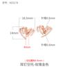 Brincos de Prata 925 Brincos Vazios para Mulheres Estilo Japonês-Coreano Moda Artesanal Inlaid Pérola Contas Redondas brincos diy Brincos Vazios