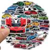 50 pegatinas de coche JDM de dibujos animados Amazon explosiones se pueden decorar equipaje maleta de equipaje cuaderno taza térmica