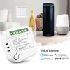 Dispositivo wifi encendido-apagado dispositivo inteligente encendido-apagado soporta control dual control remoto por teléfono móvil mini interruptor inteligente oculto