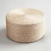 Cojín Tejido a Mano Cojín Tatami Grueso Futón Tejido de Paja Alfombra de Piso Futón para Ceremonia del Té Cojín de Yoga en stock