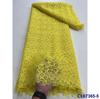 Encaje Liso Soluble en Agua Encaje para Mujer Transpirable Recorte Tejido Vestido Tela de Encaje Venta al por Mayor Encaje Francés