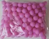 Ping Pong Colorido Fosco PP Sem Costura Sem Palavra Bolas de Loteria Apostas Lançar Copo de Vidro Máquina de Bolas Spray Agitar Bola
