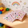 Pegatinas Divertidas Flotantes Estéreo de Dibujos Animados Personalizadas Impermeables para Niños Pegatinas DIY Pegatinas de Goma de Relieve Estéreo 3D Lindas