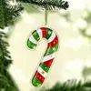 Caja de Regalo de Navidad Acrílico Colgante Plano 2D Árbol de Navidad Adorno de Decoración Festiva Fuente Mayorista